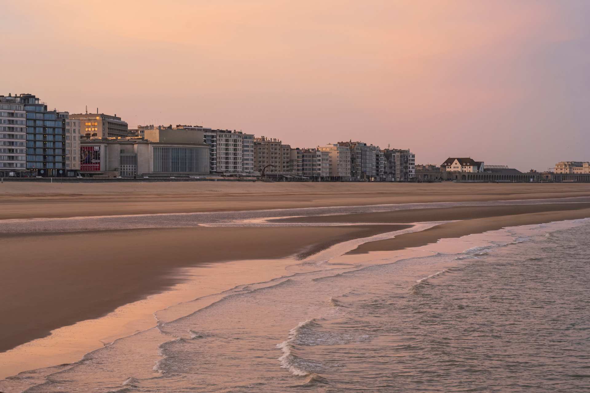 Beach in Belgium