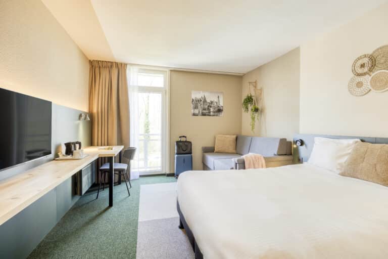 Chambre d'hôtel au Green Park Hotel Bruges
